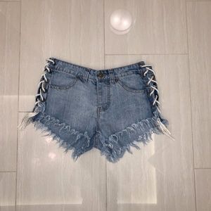 Jean shorts